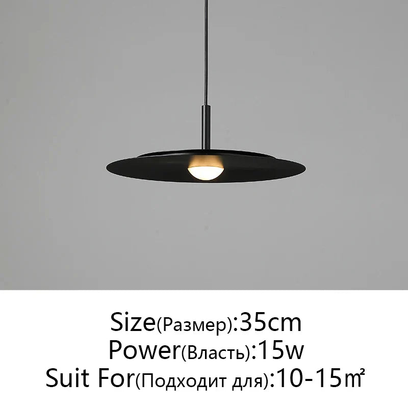 UFO Saucer Pendant Light Modern Designer Home Decor for Dining Living Bar