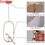 Modern Art Bird LED Pendant Lamp for Entryway Bedroom
