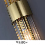 Crystal Copper Wall Lights: Postmodern Luxe Bedroom & Living Room Lighting