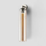 Tubular Glass Wall Sconce Light for Bedroom and Living Room