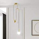 Modern LED E14 Pendant Chandelier for Dining Living Room Creative Black Gold Lighting Fixtures