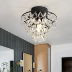 Crystal LED Chandelier Ceiling Lamp for Living Dining Room Decor
