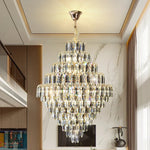 Designer LED Crystal Chandelier for Luxury Villas, Hotels & Restaurants