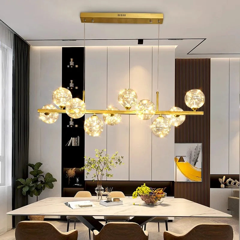 Modern Home Pendant Chandelier Ceiling Lamp for Indoor Dining Room Lighting