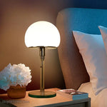 Nordic Glass Lampshade Desk Lamp for Bedroom Living Room Decor