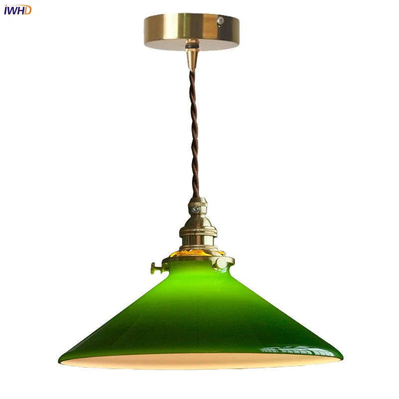 Japanese Glass LED Pendant Lamp for Cafe, Loft, Restaurant, Living Room, Kitchen