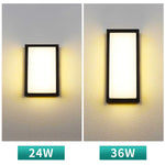 Outdoor Wall Light: Ultra-Bright LED, Waterproof Design for Porch, Balcony, Patio