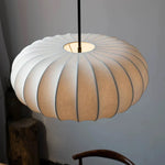 Silk Chandelier: Nordic Wabi Sabi LED Pendant Lights for Restaurant, Bar, Bedroom