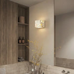 LED Wall Light Fixture Bedroom Balcony Hallway Waterproof Square Terrazzo Bedside Lamp