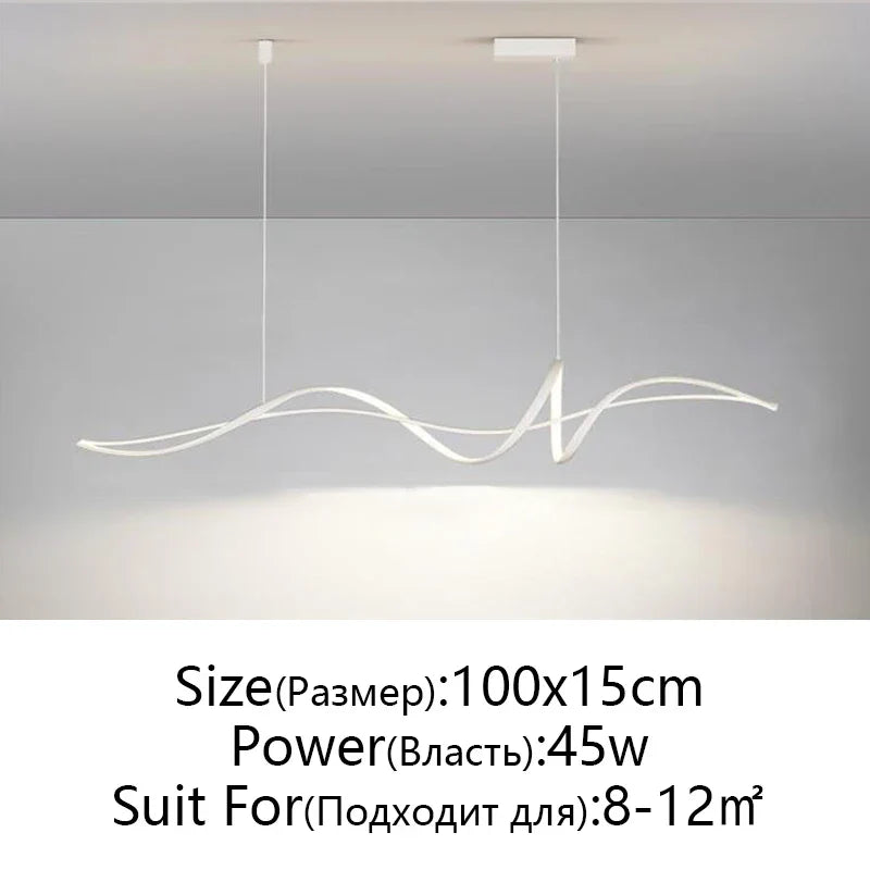 Nordic Pendant Lamp for Stylish Indoor Dining Room Lighting
