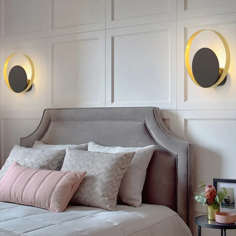 Elegant LED Wall Sconce - Nordic Bedroom & Living Room Decor Light
