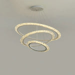Modern Luxury Gold Ring LED Pendant Chandelier for Living Room & Bedroom