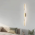 LED Indoor Copper Wall Lamp for Modern Outdoor Living Room Décor