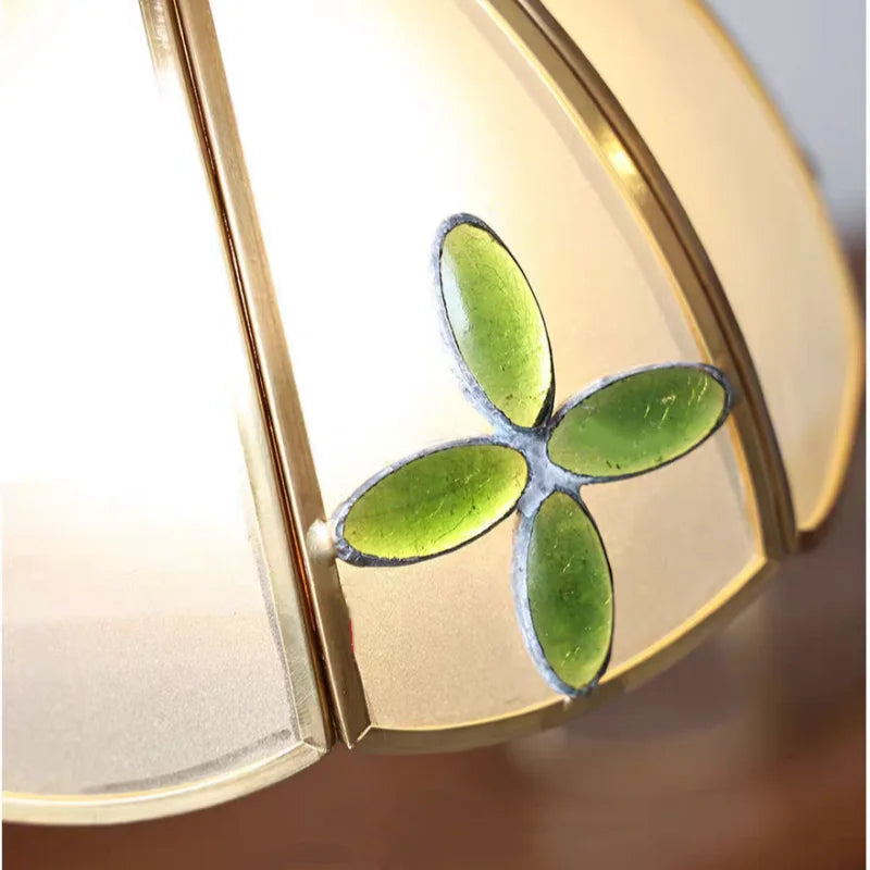 Loft Style Copper Glass Pendant Light - Adjustable Dining Room Hanging Lamp