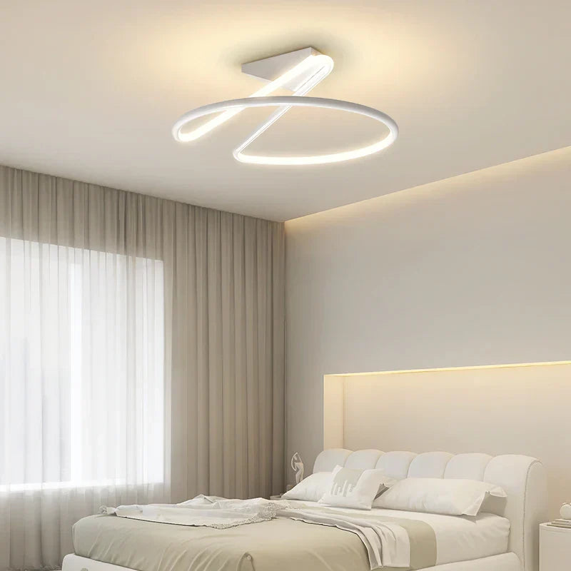 Modern Duplex Villa Bedroom Ceiling Light