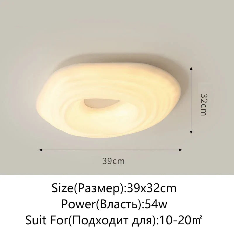 Cloud LED Ceiling Chandelier for Modern Living Room, Bedroom, Dining Room, and Aisle Lighting.