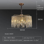 Luxury Crystal Chandelier for Living Room, Bedroom, and Restaurant
