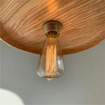 Wood Pendant Lights, Creative Art Hanging Lamps for Restaurant, Bar, Bedside