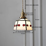 Glass LED Pendant Lights for Home Decor - Modern Hanging Lamp