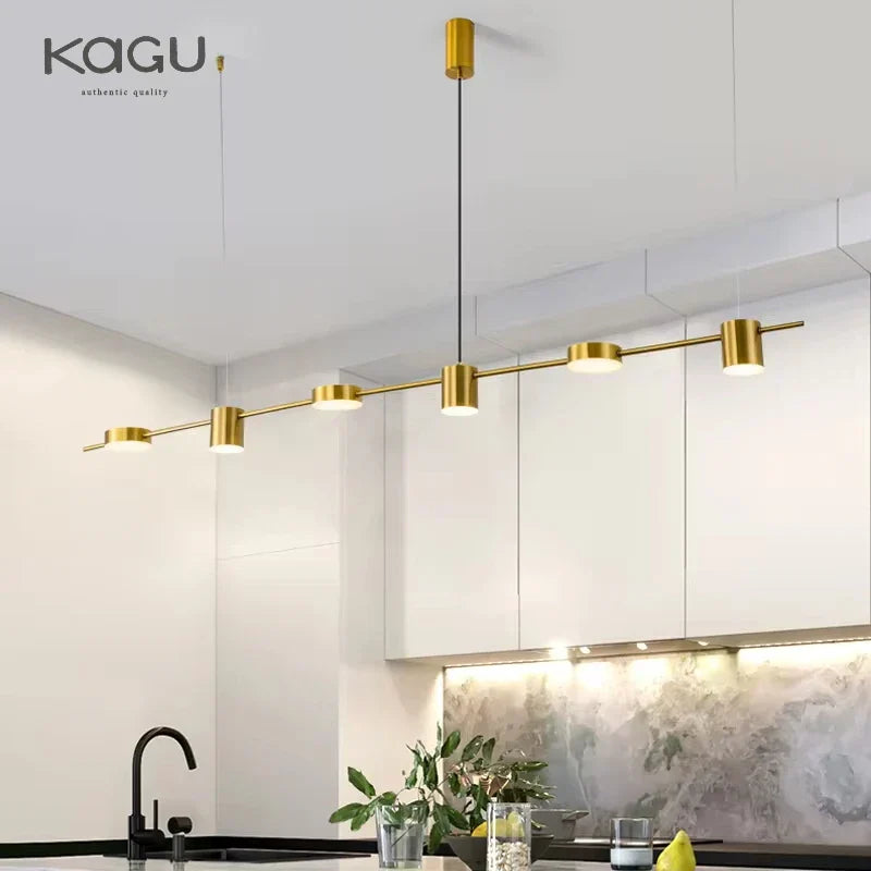 Dimmable LED Ceiling Chandelier for Living Room, Dining, Kitchen - Modern Hanging Light