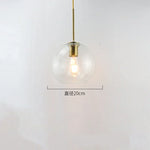 Glass Ball LED Pendant Lights for Chic Home Decor and Lighting