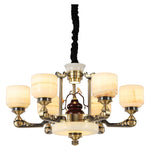 European Crystal Chandelier: Modern Luxury Copper Lighting for Living Room, Restaurant, and Hall.