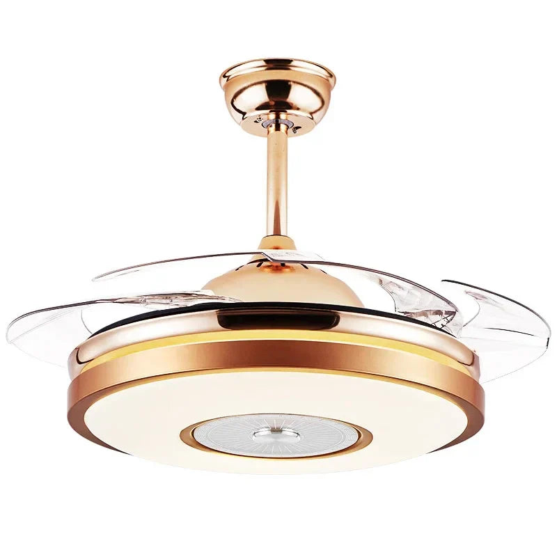 42" LED Ceiling Fan with Remote, 6 Speeds & Reversible Light
