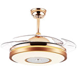 42" LED Ceiling Fan with Remote, 6 Speeds & Reversible Light