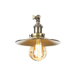 Vintage Industrial Long Arm Adjustable LED Wall Sconce Pull Chain Switch Bedside Lamp