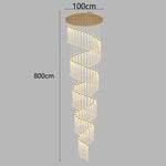 Nordic Home Decoration Stair Chandelier Living Room Dining Ceiling Light
