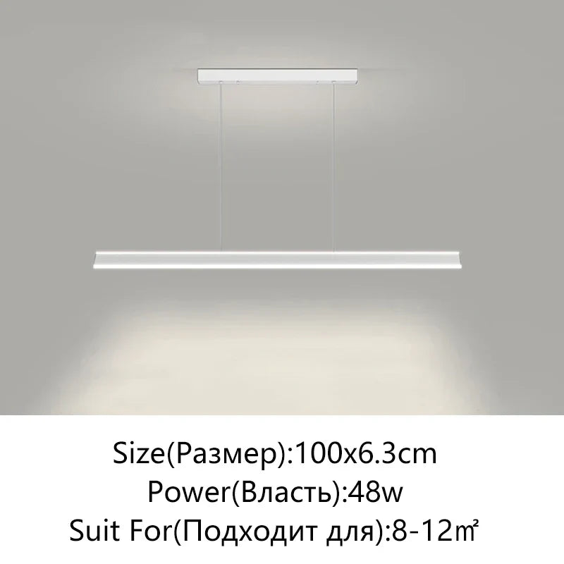 Minimalist LED Chandelier for Home Villa Living Room Bedroom Dining Study Lighting