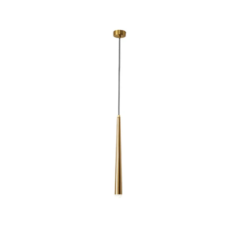 Retro Copper Gold Chandelier Pendant Light for Living Room Dining Bar