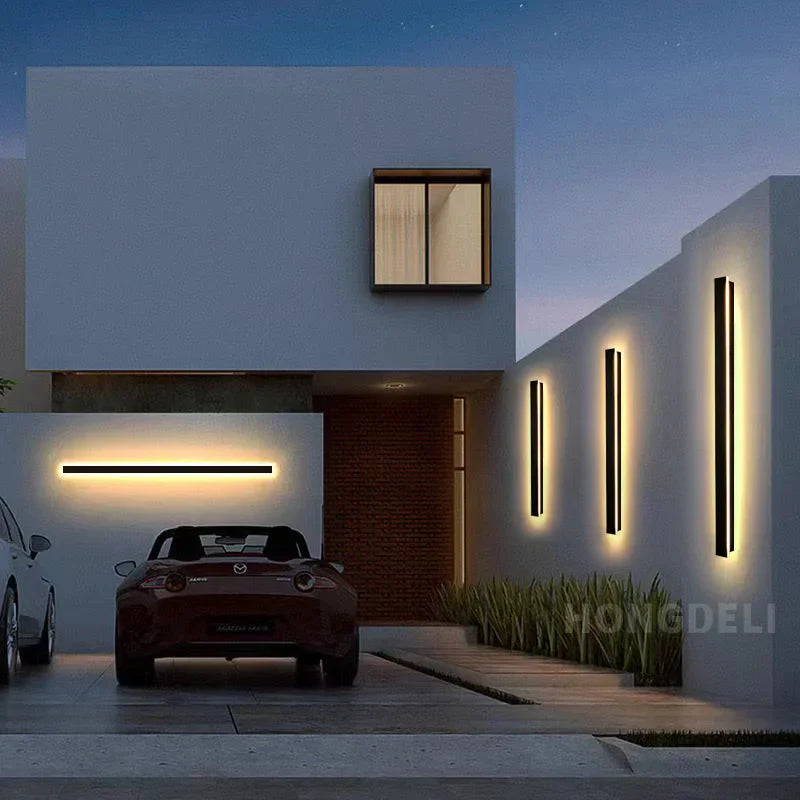 LED Outdoor Wall Light - Waterproof Aluminum Garden Porch Decorative Lighting