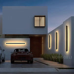 LED Outdoor Wall Light - Waterproof Aluminum Garden Porch Decorative Lighting