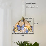Afralia™ Glass LED Pendant Light Fixture Coffee Kitchen Loft Vintage Copper Hang Lamp