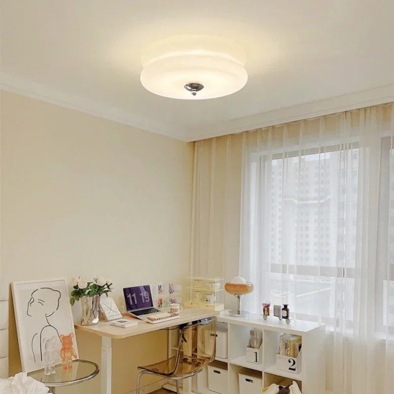 Glass Ceiling Bauhaus Down Light for Living Room, Dining Room, Bedroom