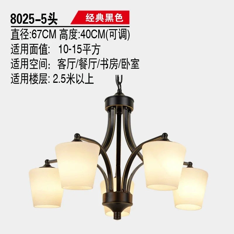 Modern Loft Ceiling Chandelier Lights for Living Room, Bedroom, Kitchen - Indoor Pendant Lamps & Hanging Fixtures