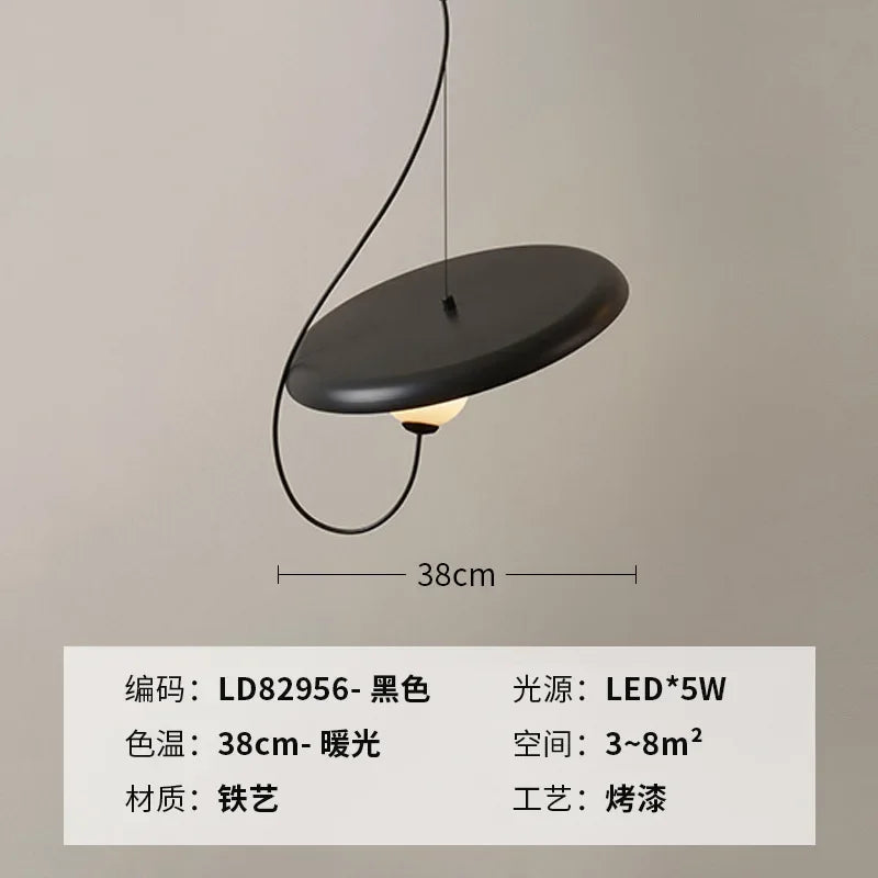 Luxury Rock Metal Pendant Lamp for Home Hotel Room Decor Lighting