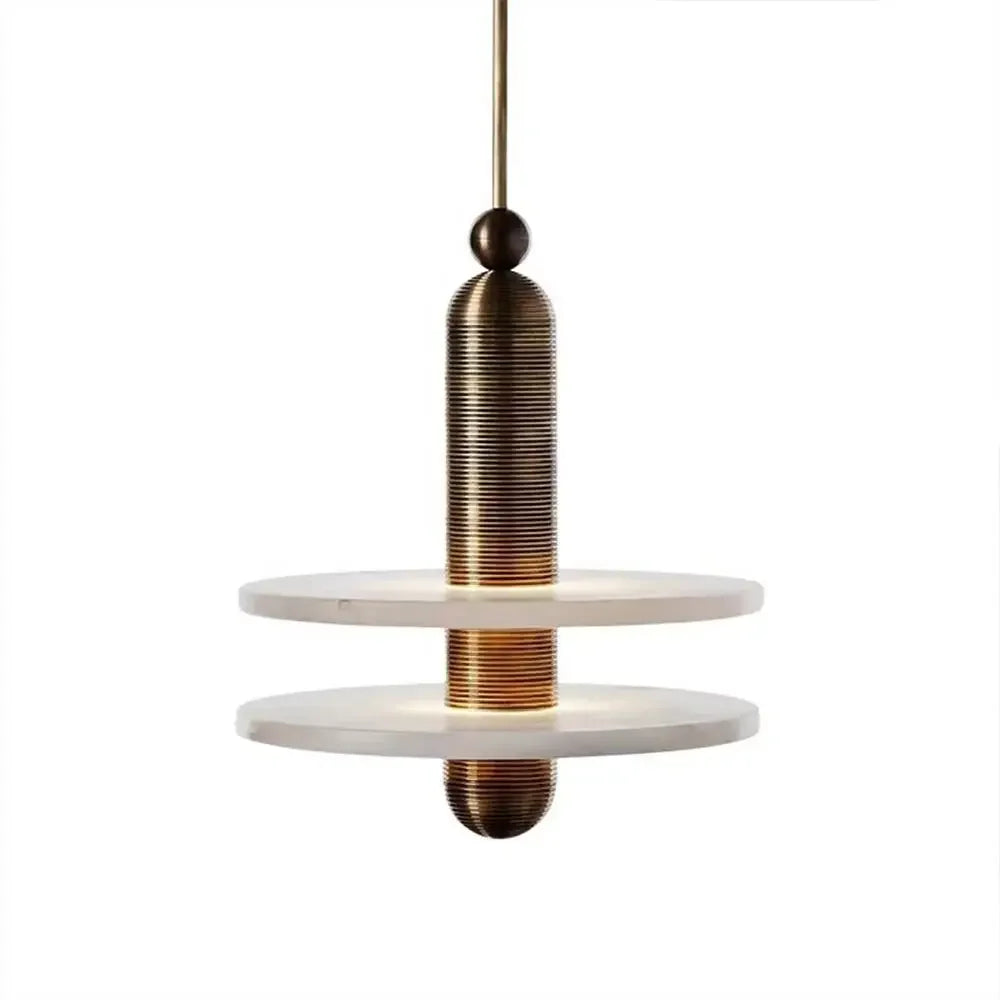 Nordic Marble Single Head Chandelier Luxury Lamps for Modern Restaurant & Bar