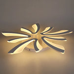 Acrylic Branch Design LED Ceiling Chandelier RC Dimming Light Fixture