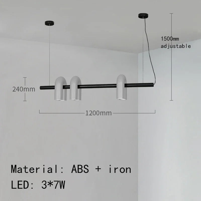 Modern LED Chandelier for Living & Dining Room.