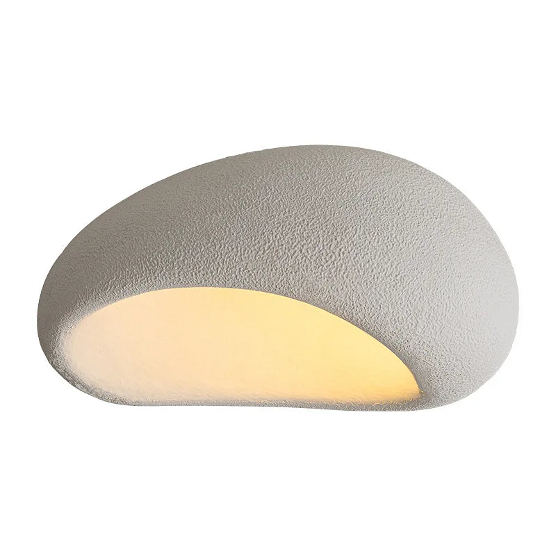 Wabi Sabi LED Ceiling Light White Gray Chandelier for Living Dining Bedroom