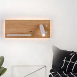 Wireless Charger Adjustable Headboard Spotlights