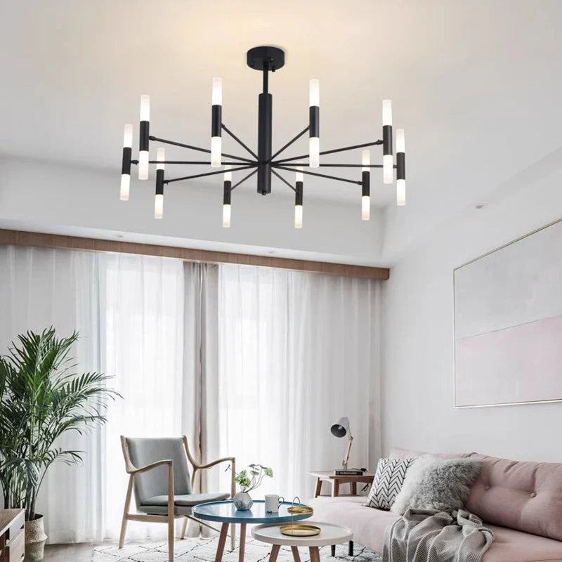 Modern LED Chandelier for Living Room, Salon, Bedroom, Dining Room - Indoor Pendant Lamp