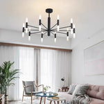 Modern LED Chandelier for Living Room, Salon, Bedroom, Dining Room - Indoor Pendant Lamp