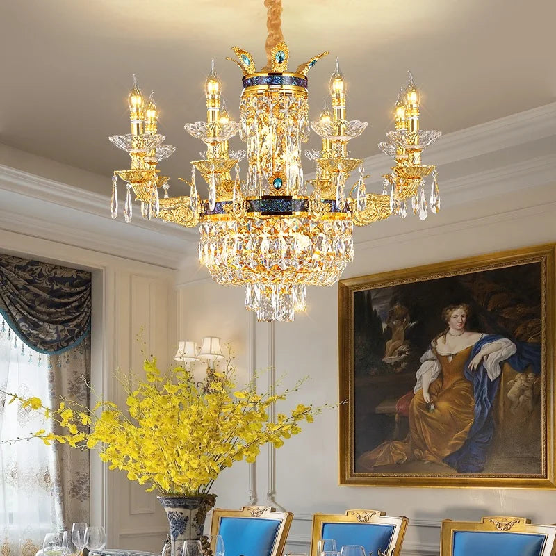 Modern Crystal Chandelier for Livingroom and Restaurant