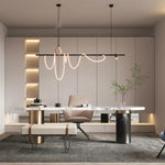 LED Chandelier Lighting for Modern Home Decor - Designer Lustre Hanging Lamps