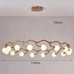 Modern LED Pendant Chandeliers for Indoor Living and Dining Room Lighting