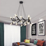 Modern Metal LED Pendant Chandelier Home Decor Art Fixture