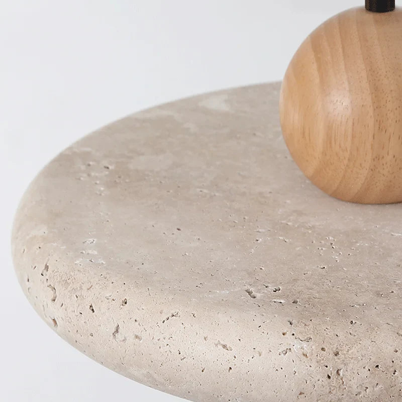 Natural Travertine Kitchen Pendant Light Fixture